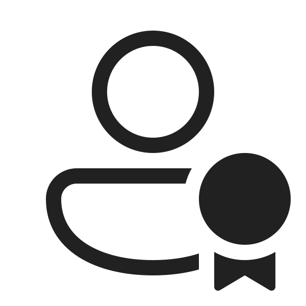 Ic Fluent Person Ribbon 20 Regular