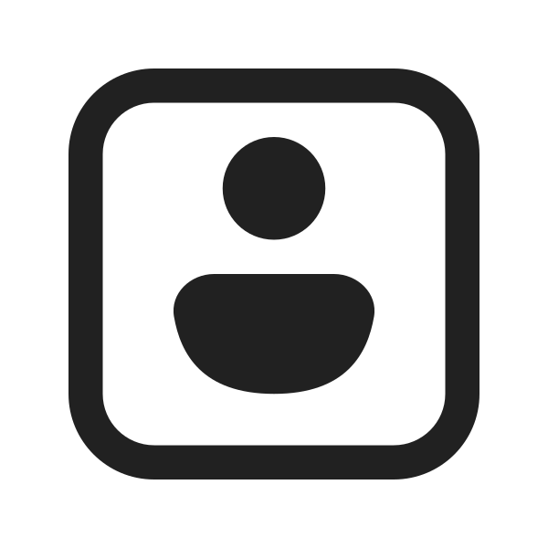 Ic Fluent Person Square 16 Regular