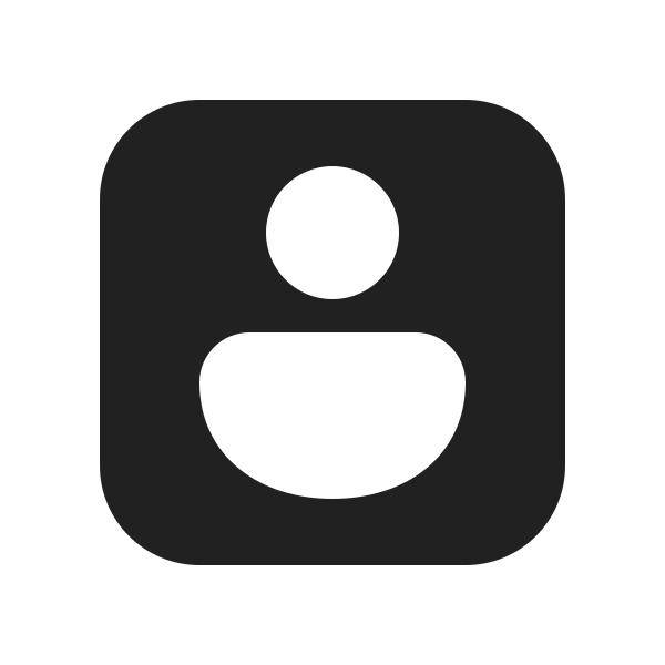 Ic Fluent Person Square 20 Filled