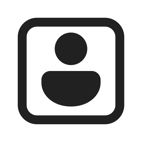 Ic Fluent Person Square 24 Regular