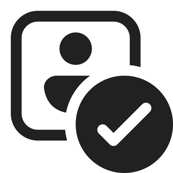Ic Fluent Person Square Checkmark 16 Regular