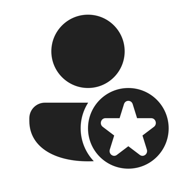 Ic Fluent Person Star 48 Filled