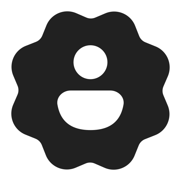 Ic Fluent Person Starburst 16 Filled
