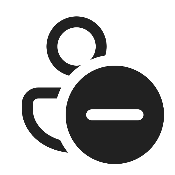 Ic Fluent Person Subtract 16 Regular