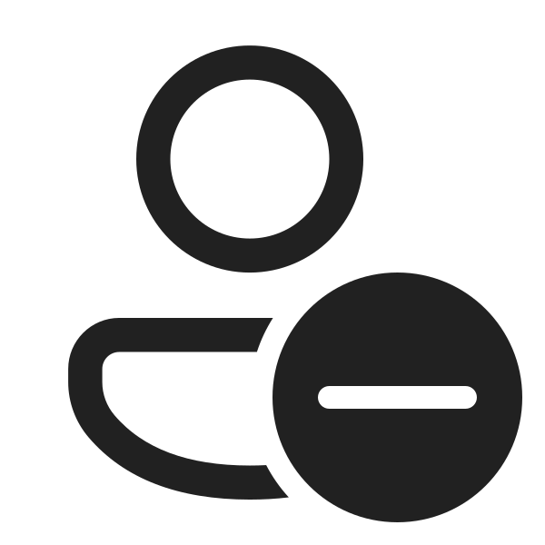 Ic Fluent Person Subtract 24 Regular