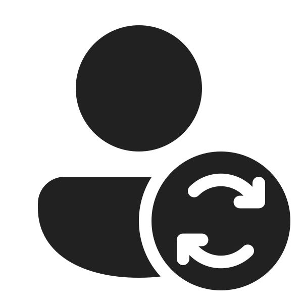 Ic Fluent Person Sync 48 Filled
