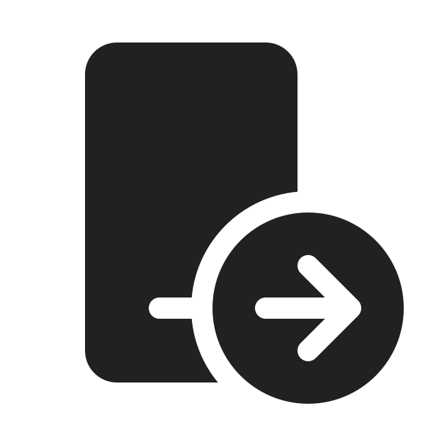 Ic Fluent Phone Arrow Right 20 Filled