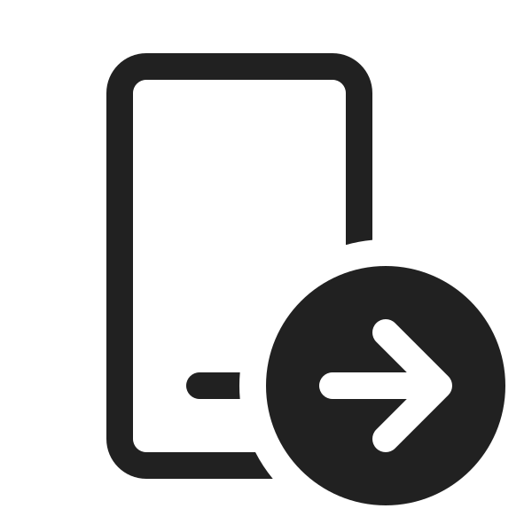 Ic Fluent Phone Arrow Right 20 Regular