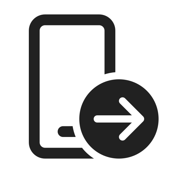 Ic Fluent Phone Arrow Right 24 Regular