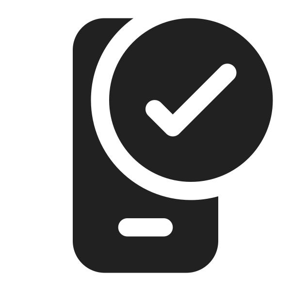Ic Fluent Phone Checkmark 16 Filled