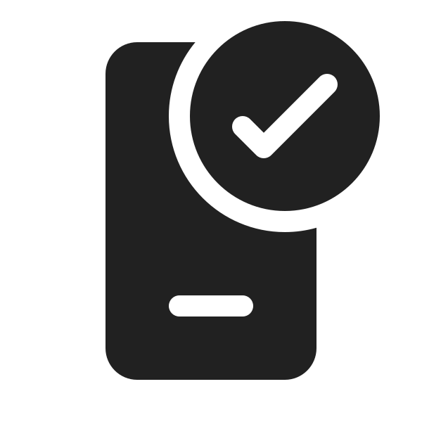 Ic Fluent Phone Checkmark 20 Filled