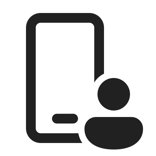 Ic Fluent Phone Person 24 Regular