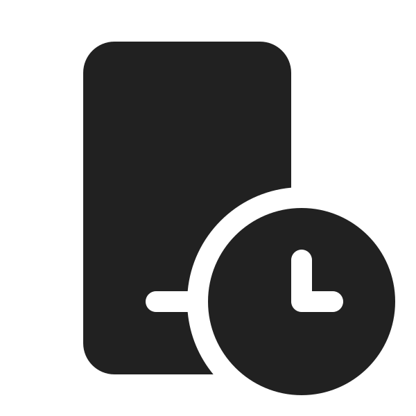 Ic Fluent Phone Screen Time 20 Filled