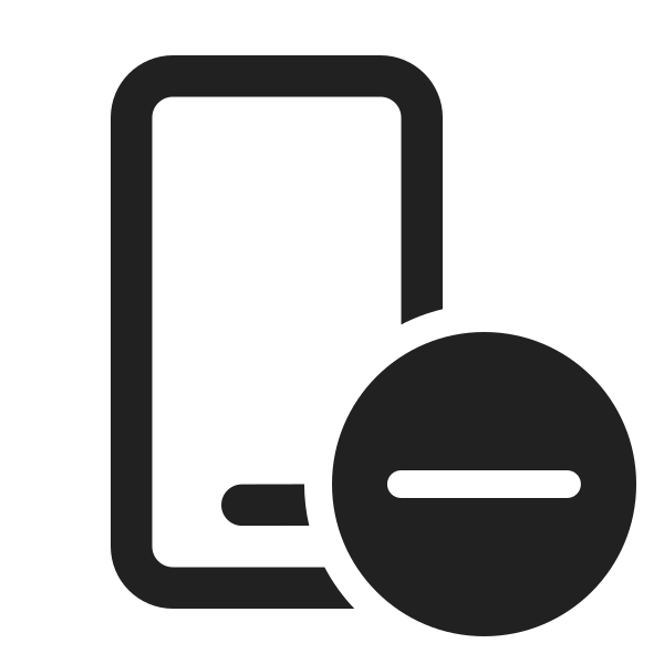 Ic Fluent Phone Subtract 24 Regular