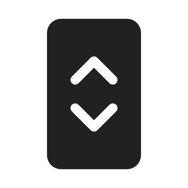 Ic Fluent Phone Vertical Scroll 20 Filled