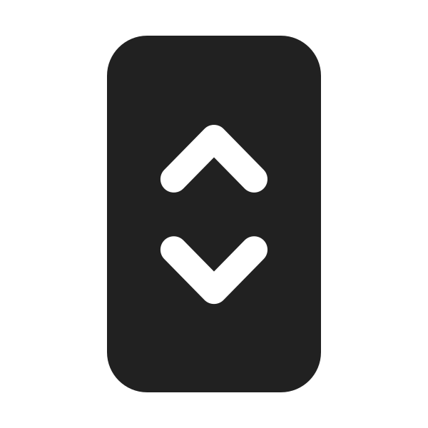 Ic Fluent Phone Vertical Scroll 24 Filled