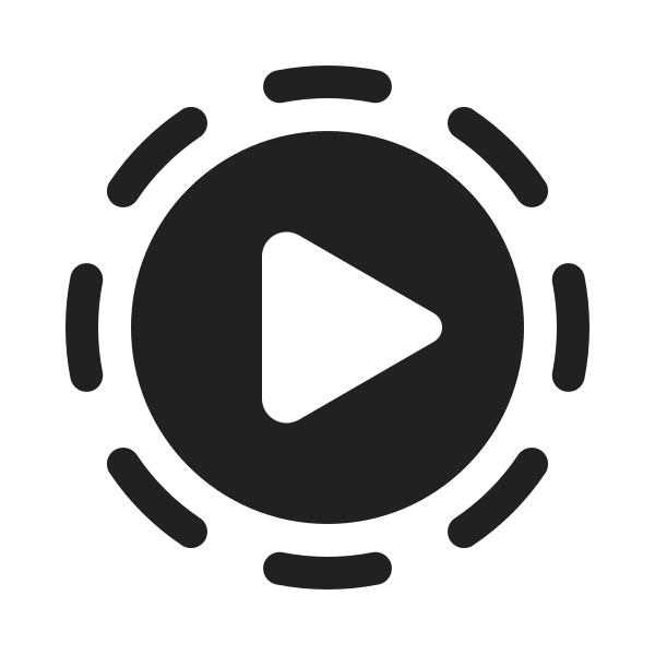 Ic Fluent Play Circle Hint 20 Filled