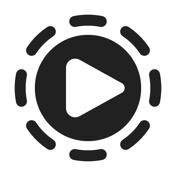 Ic Fluent Play Circle Hint 24 Filled