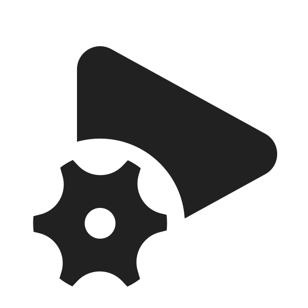 Ic Fluent Play Settings 20 Filled