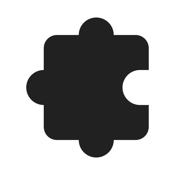 Ic Fluent Puzzle Piece 20 Filled