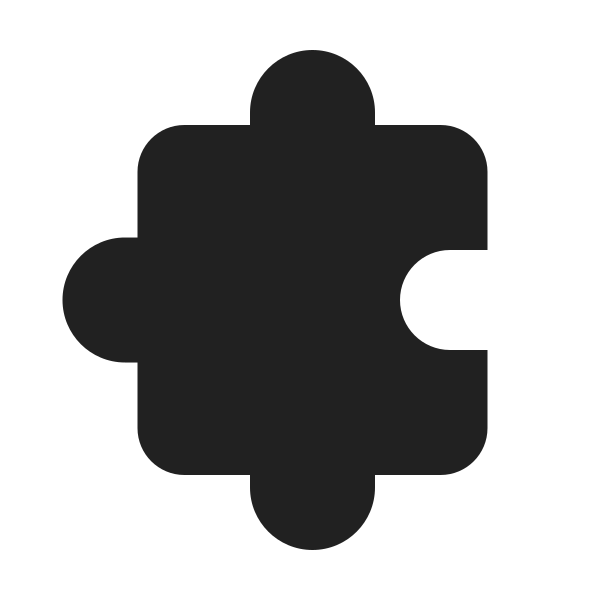 Ic Fluent Puzzle Piece 48 Filled