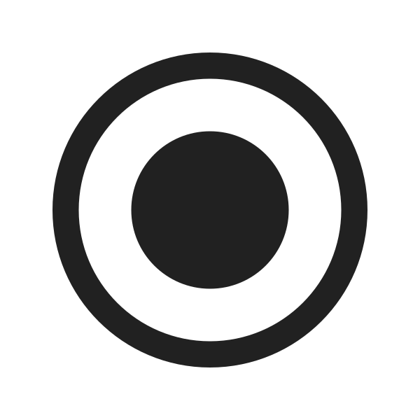 Ic Fluent Radio Button 16 Filled