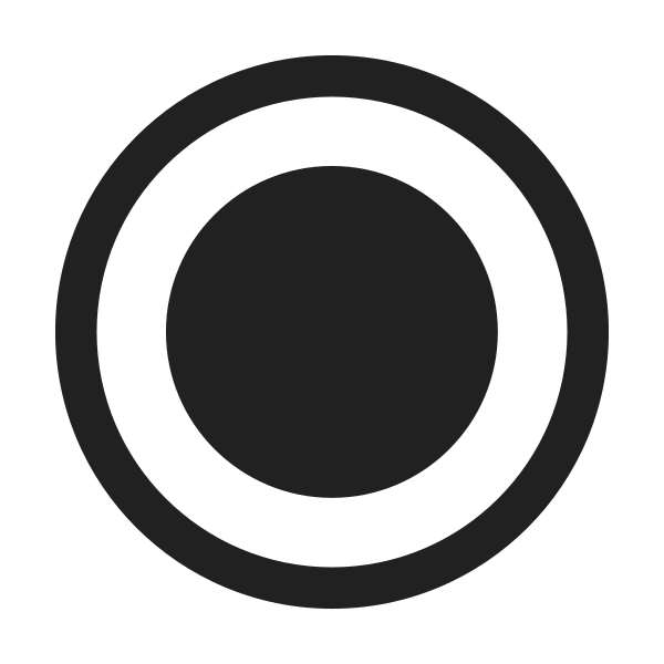 Ic Fluent Radio Button 24 Filled