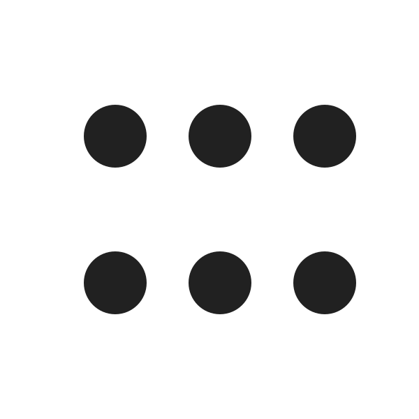 Ic Fluent Re Order Dots Horizontal 20 Filled