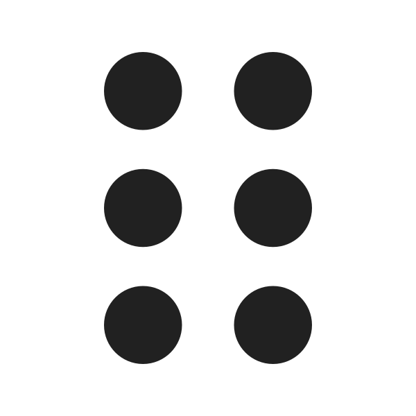 Ic Fluent Re Order Dots Vertical 16 Filled