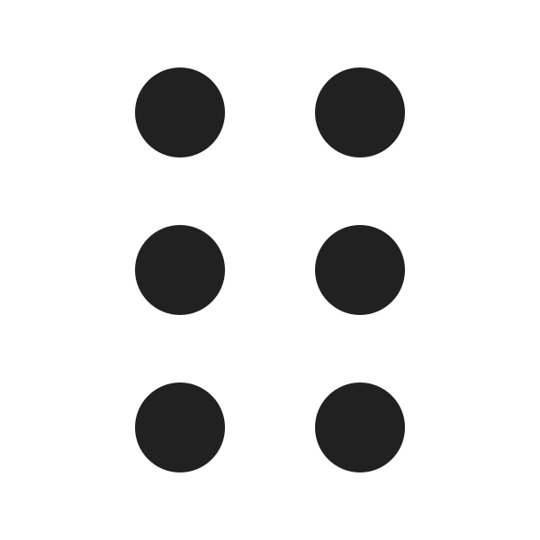 Ic Fluent Re Order Dots Vertical 24 Filled