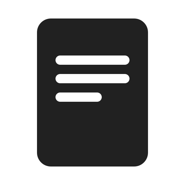 Ic Fluent Reading Mode Mobile 20 Filled