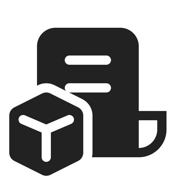 Ic Fluent Receipt Cube 20 Filled