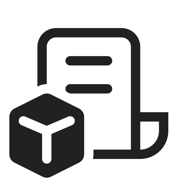 Ic Fluent Receipt Cube 20 Regular