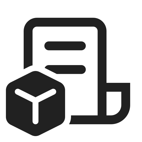 Ic Fluent Receipt Cube 24 Regular