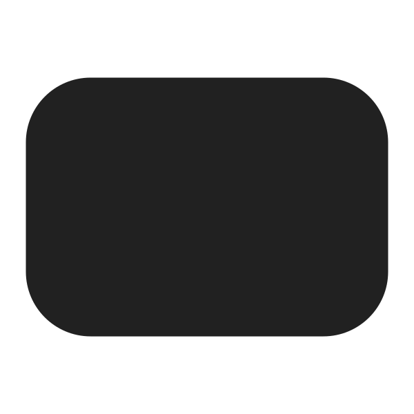 Ic Fluent Rectangle Landscape 16 Filled