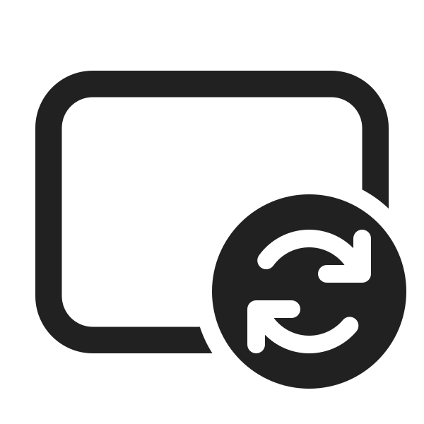 Ic Fluent Rectangle Landscape Sync 24 Regular
