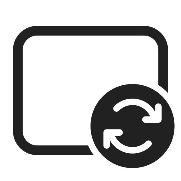 Ic Fluent Rectangle Landscape Sync 28 Regular