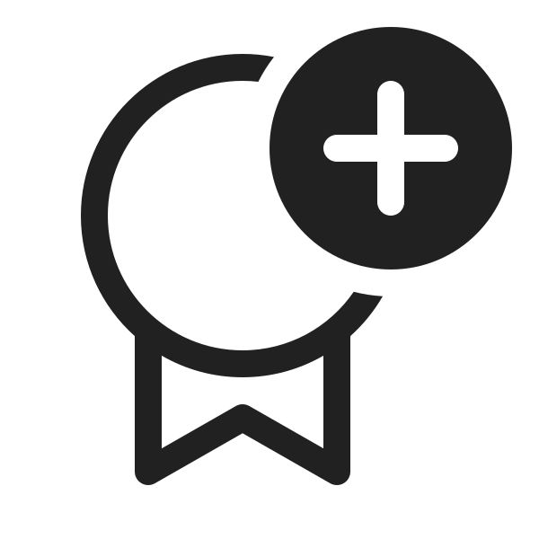 Ic Fluent Ribbon Add 20 Regular