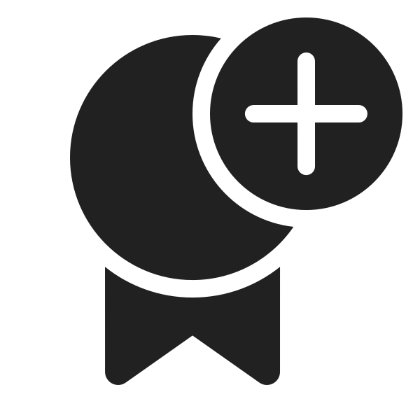 Ic Fluent Ribbon Add 24 Filled