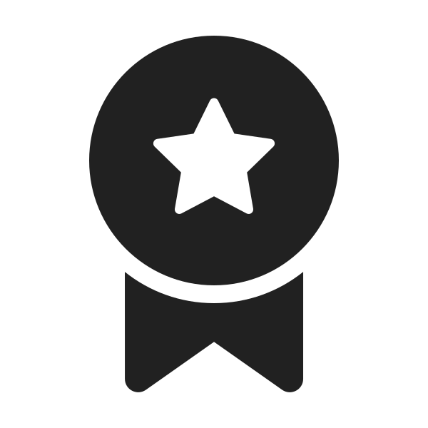 Ic Fluent Ribbon Star 24 Filled