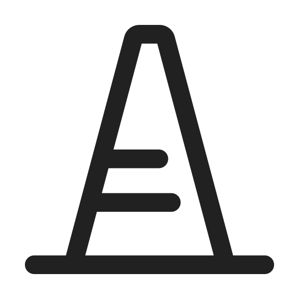 Ic Fluent Road Cone 24 Regular