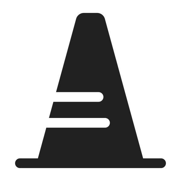 Ic Fluent Road Cone 28 Filled