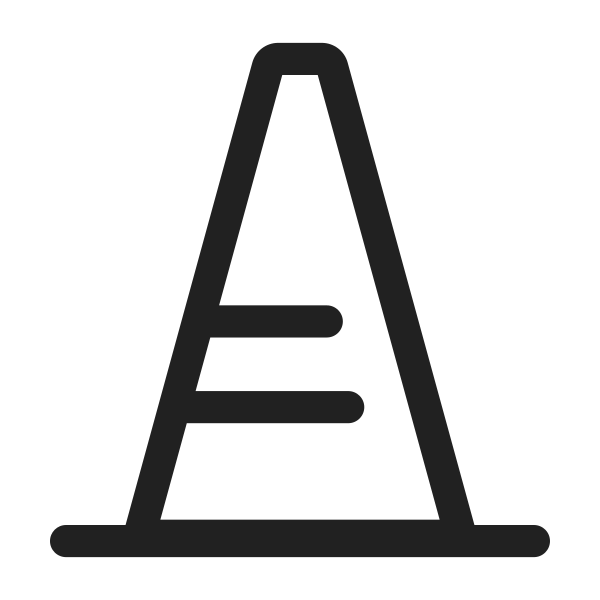 Ic Fluent Road Cone 28 Regular