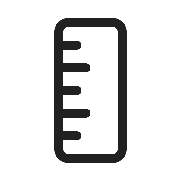 Ic Fluent Ruler 20 Regular