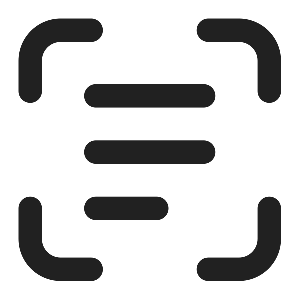 Ic Fluent Scan Text 32 Filled