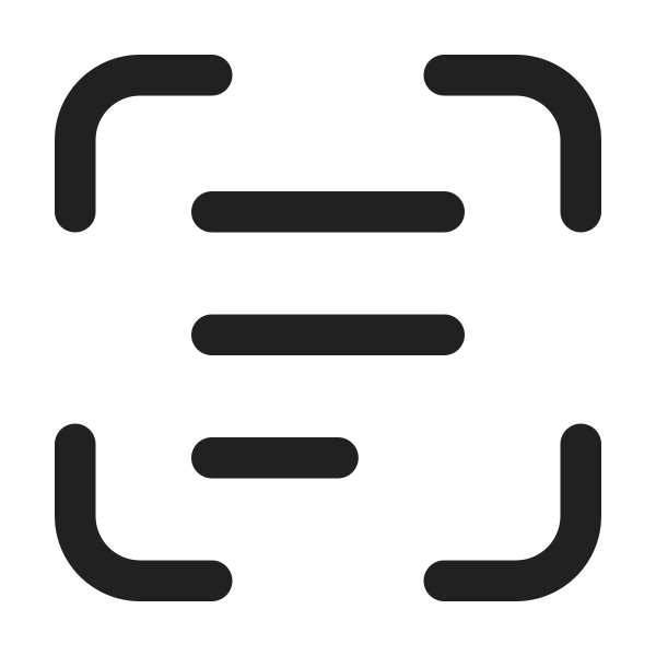 Ic Fluent Scan Text 48 Filled