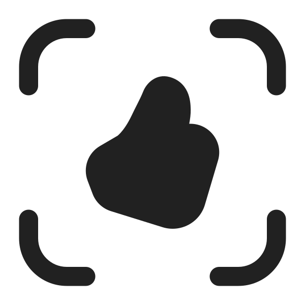 Ic Fluent Scan Thumb Up 16 Filled