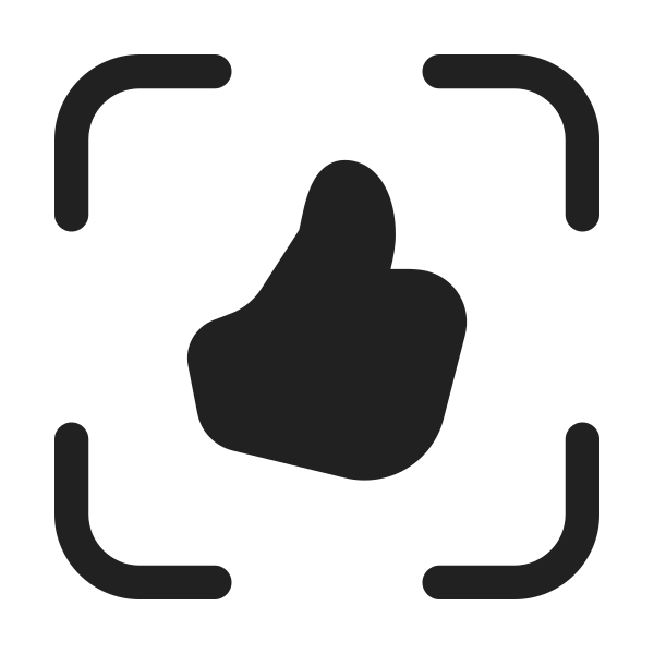 Ic Fluent Scan Thumb Up 48 Filled