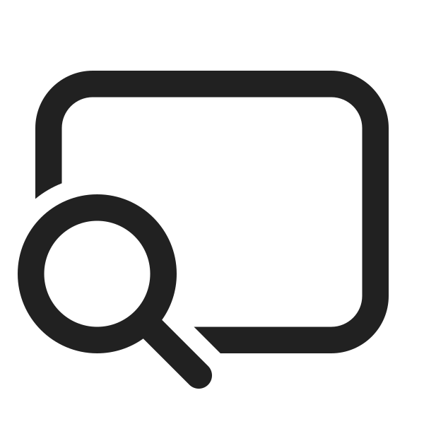 Ic Fluent Screen Search 24 Regular