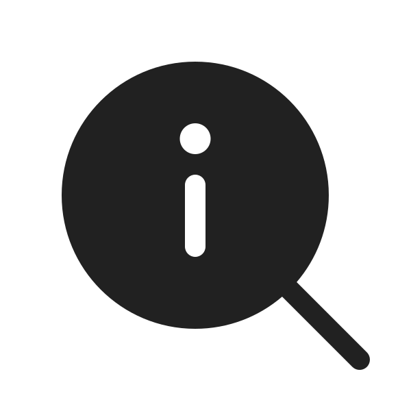 Ic Fluent Search Info 20 Filled